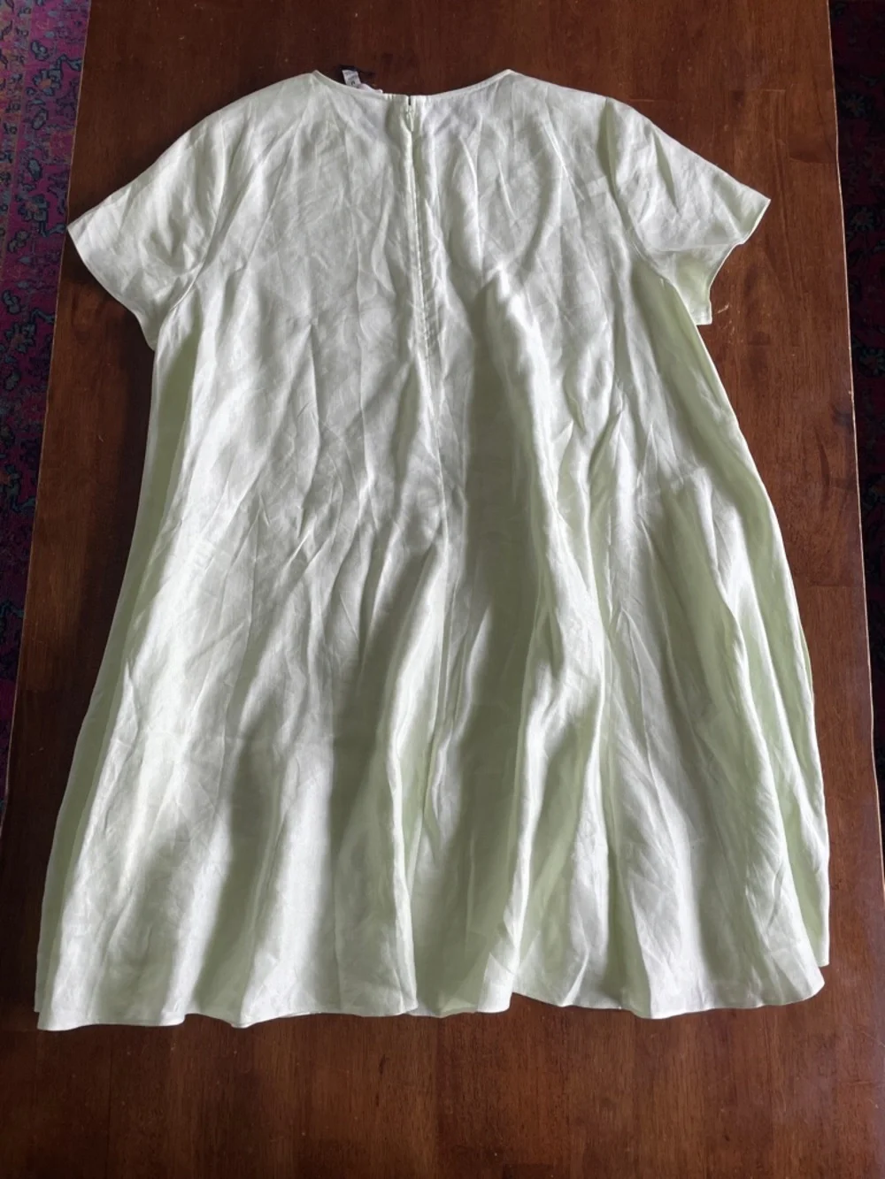 NWT Banana Republic Aurelia Dress - Pale Green - Medium Petite - Picture 9 of 11